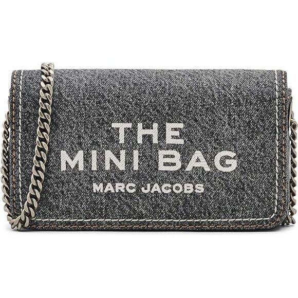 Marc Jacobs The Denim Chain Mini Bag - Black Wash